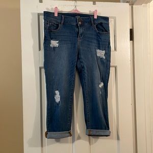 New York & Co cropped boyfriend